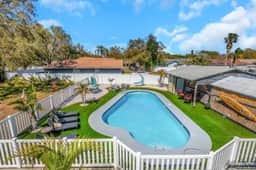 Huge 8BR Stay | Heated Pool, Game Room, Near Beach