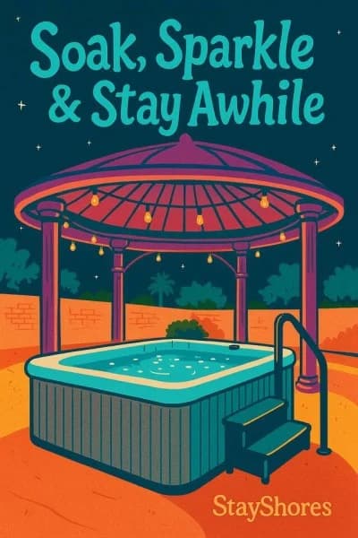 StayShores Chic Retreat – Pool HotTubSweet Sleep